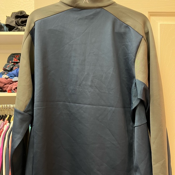 Antiqua Miami Dolphins pullover, navy blue with gray - Picture 3 of 5